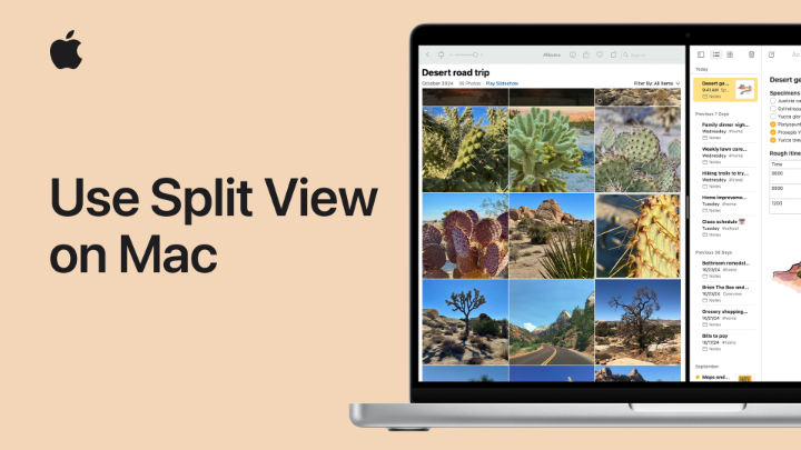With Split View on Mac, you can work in two apps, side by side, in full screen. Here’s how to enter, use, and exit Split View.