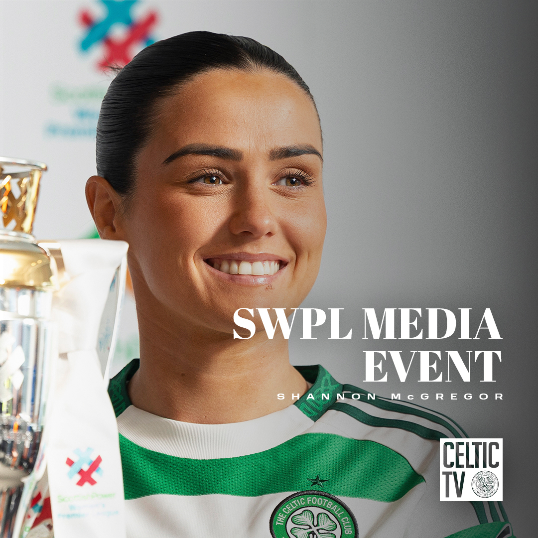 🎥 Shannon McGregor spoke to the media at Hampden this afternoon, ahead of the split getting underway on Sunday ⤵️ #CelticFC🍀