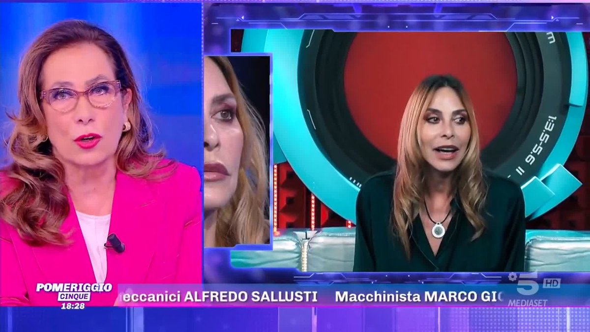 #GrandeFratello, Cesara Buonamici: "Stefania è una donna intelligente e non merita questo trattamento" #Pomeriggio5