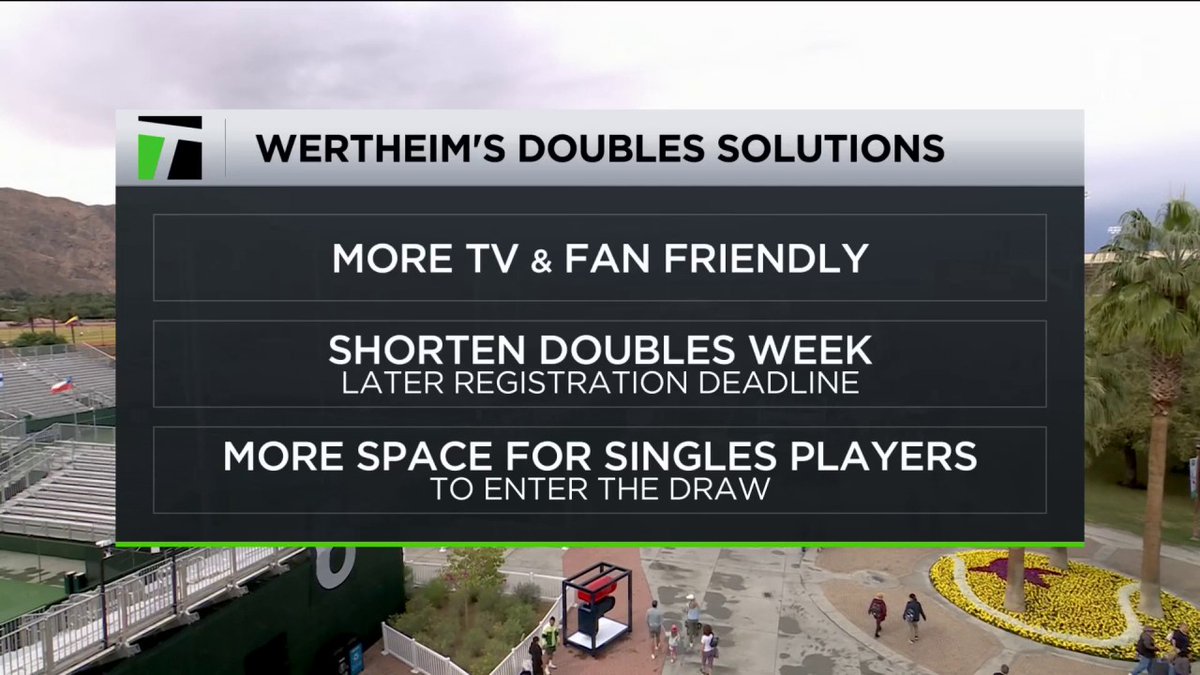 What are some solutions to increase the popularity of doubles? 💭 #TennisParadise