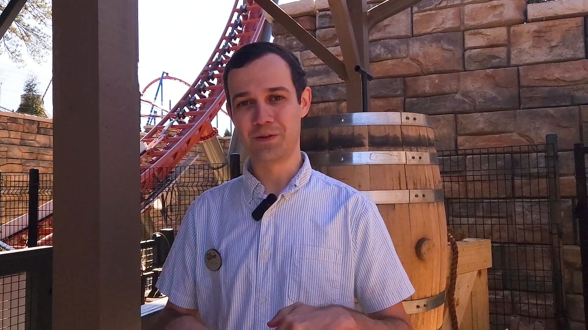 ⚒️ Georgia Gold Rusher opens in just a few days at #SixFlagsOverGeorgia! Paul Bonifield, creative designer at #SixFlags, shares how the ride's scenic elements tie-in the story of Willy Gibson and his steam-powered hydraulic excavator.