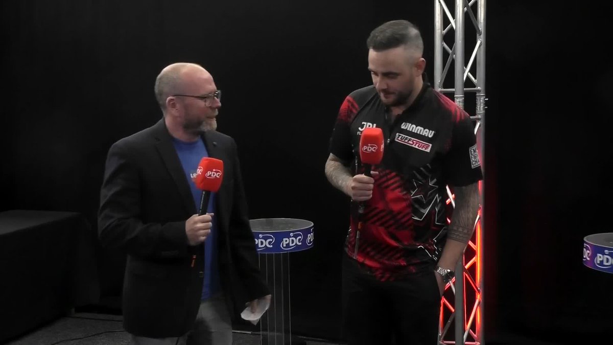 🗣️ "This is a big win for me, I think this is my best win of my career!" A jubilant Joe Cullen reflects on his victory here in Leicester, as the Rockstar wins his first PDC title in over two years! 📺 #PC5