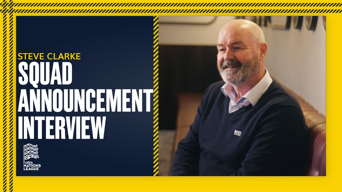🗣️ "There are opportunities for people to show what they can do." Hear from Steve Clarke as he names a fresh-faced squad for our upcoming Greece double-header.
