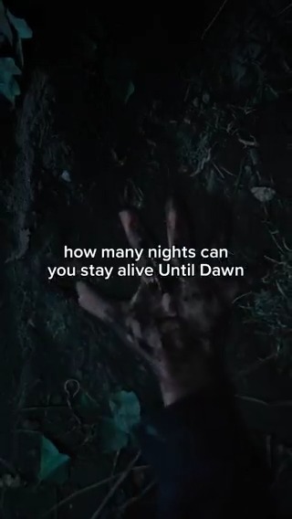 new night, new ǝɹɐɯʇɥƃᴉu #UntilDawnMovie is exclusively in theatres April 25.