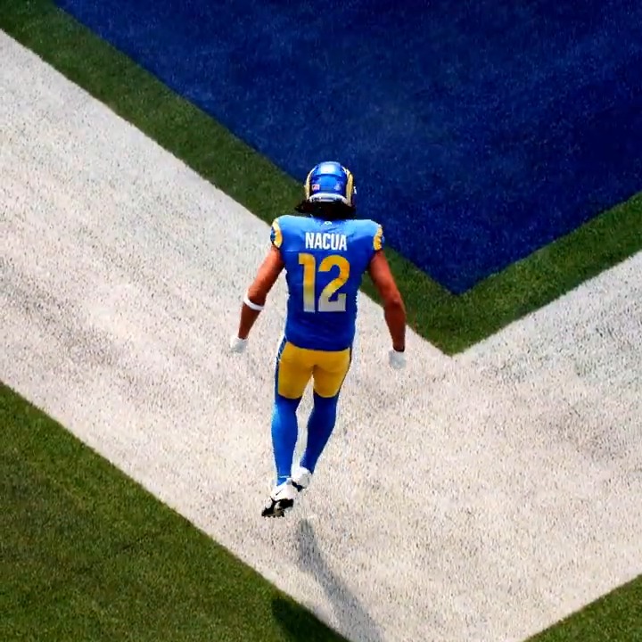Some numbers choose you. 1️⃣2️⃣ Puka Nacua