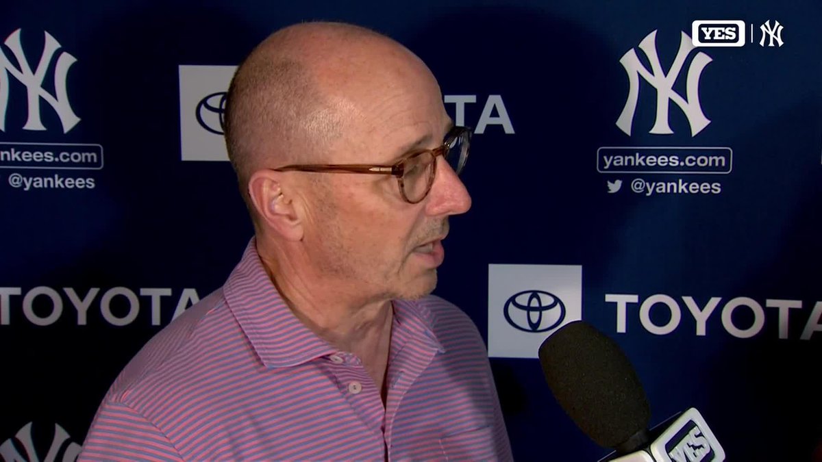 Brian Cashman talks with Meredith Marakovits about Gerrit Cole &amp; the state of the Yankees' starting rotation. #YANKSonYES
