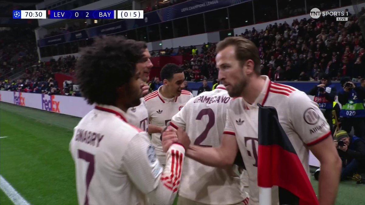 Kane's pass, Davies's finish 😮‍💨 An excellent away performance from Bayern sees them further extend their lead in the tie 💥 📺 Watch the Champions League LIVE on TNT Sports &amp; discovery+ UK