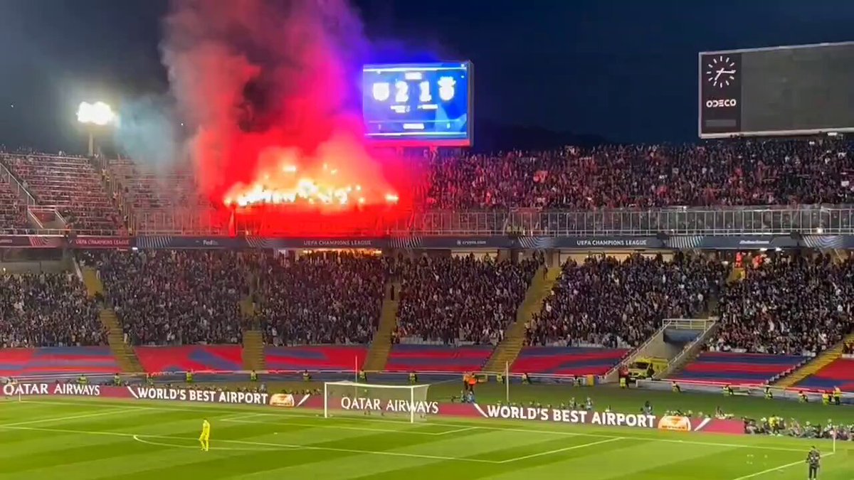No Name Boys🇵🇹 en Montjuic. FC Barcelona - SL Benfica 11/03/25.