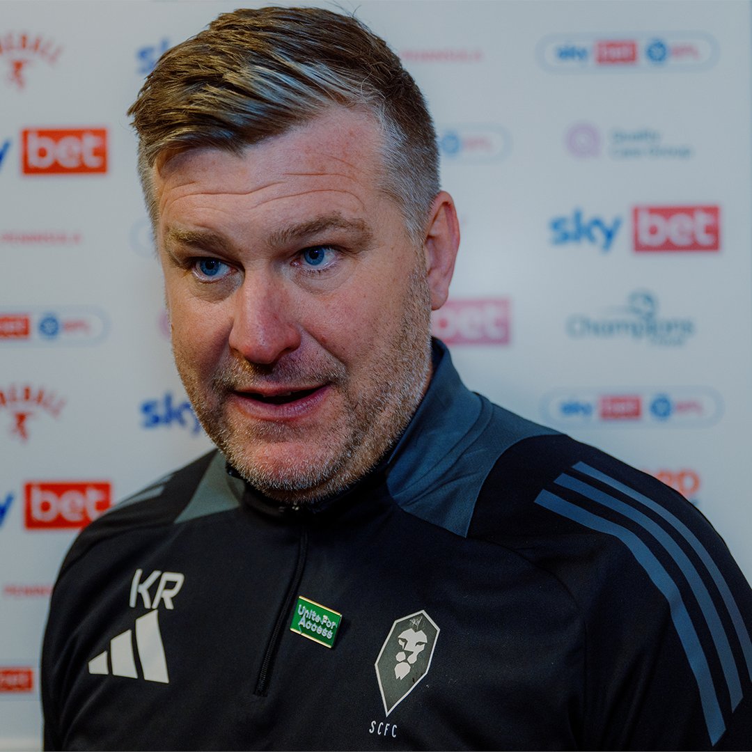 🗣️ "The sending off changed the game..." Hear the Gaffer's thoughts on tonight's defeat 👇 #SALCHF