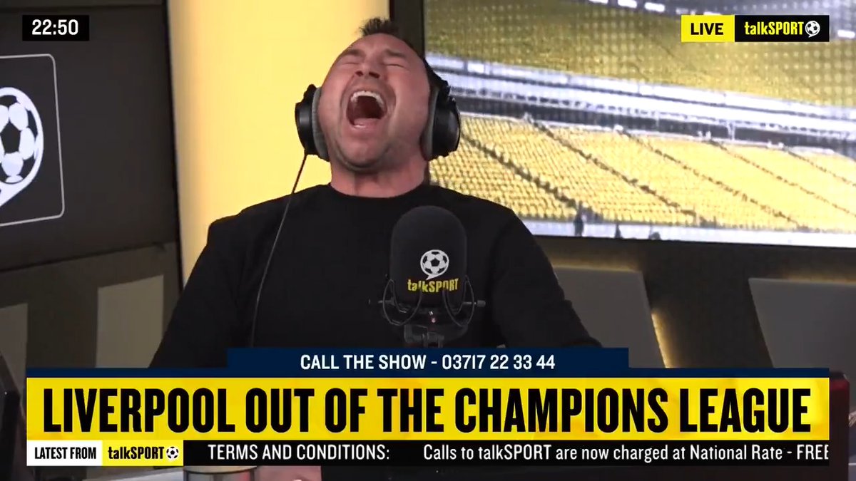 HAAAS ANYONE SEEN LIVERPOOL?! Jason Cundy MOCKS Liverpool after their Champions League exit!