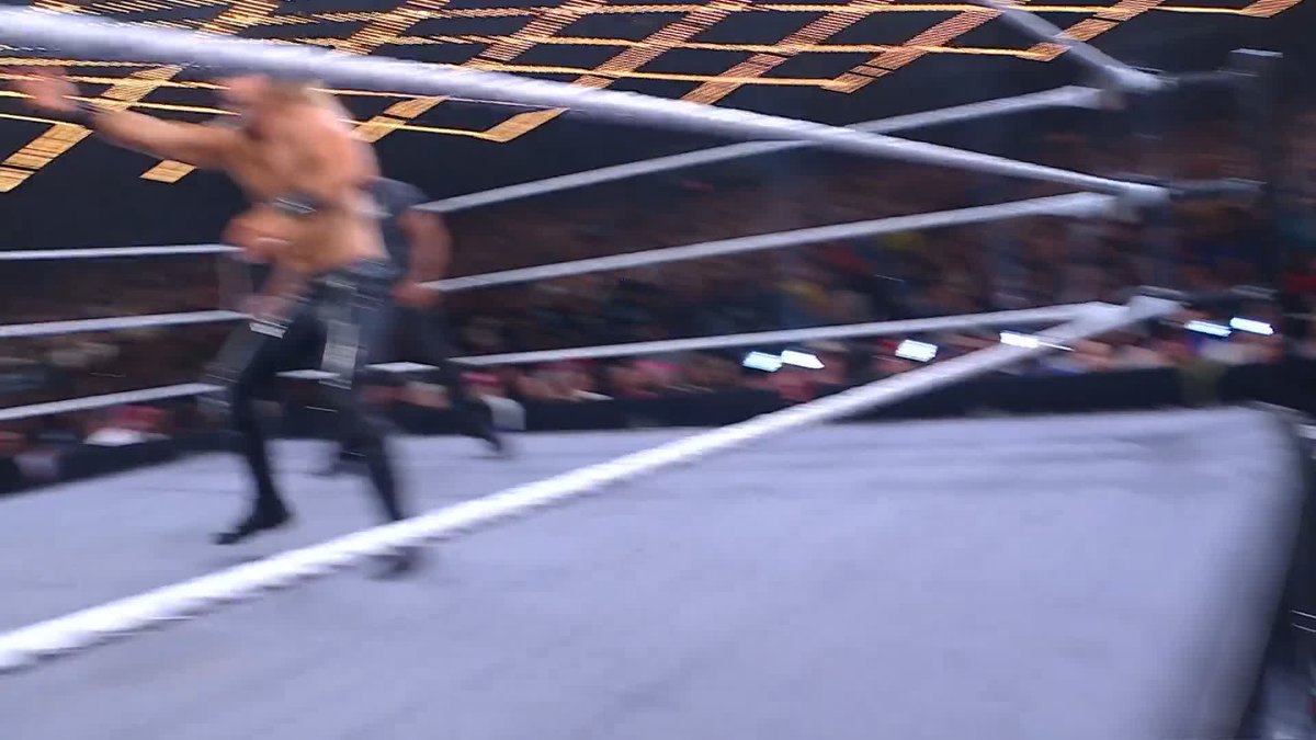 FRAXIOM is flying high at #WWERoadblock!