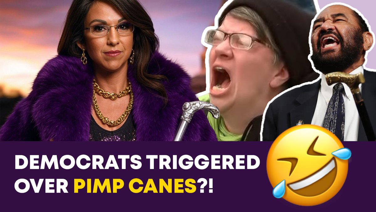 .Chrissy Houlahan has been getting torn apart by her fellow Democrats for voting to censure Rep. Al Green. Now she’s trying to deflect by introducing a resolution to censure ME because I mocked Green for shaking his PIMP CANE at President Trump. I STAND BY WHAT I SAID! 😂