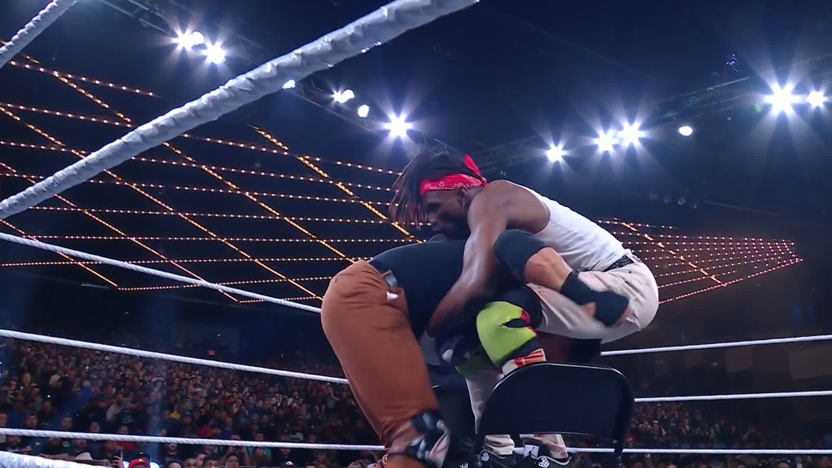 Send in the TABLES! #WWERoadblock