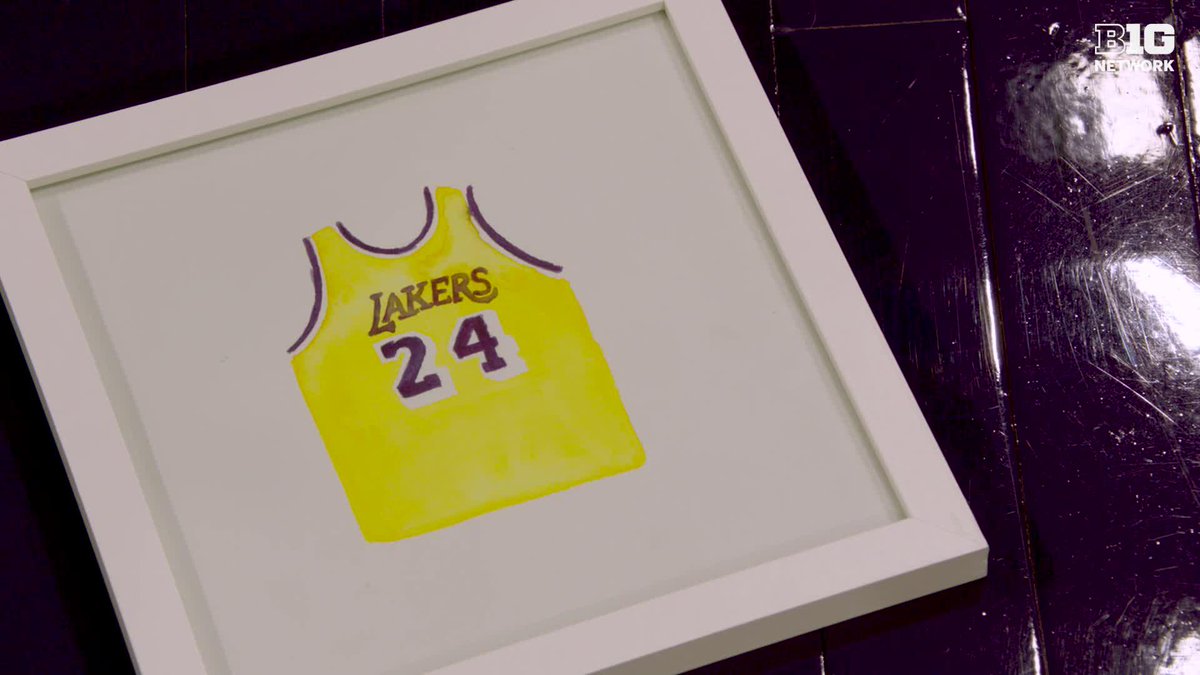 Brooks Barnhizer drew Chris Collins a Kobe Bryant jersey when he committed to Northwestern Basketball. The Journey profiles the injured star and coach's bond that's grown even stronger in their final season together 👇 #B1GMBBall