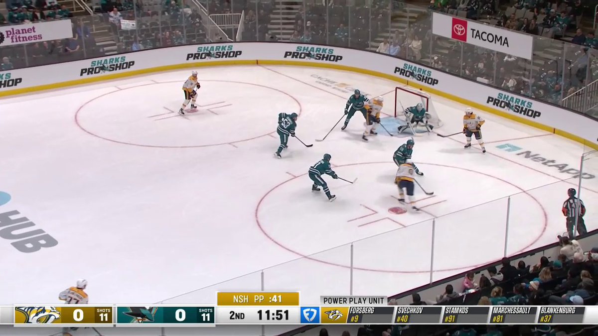 Filip Forsberg absolutely RIPPED that puck 😳