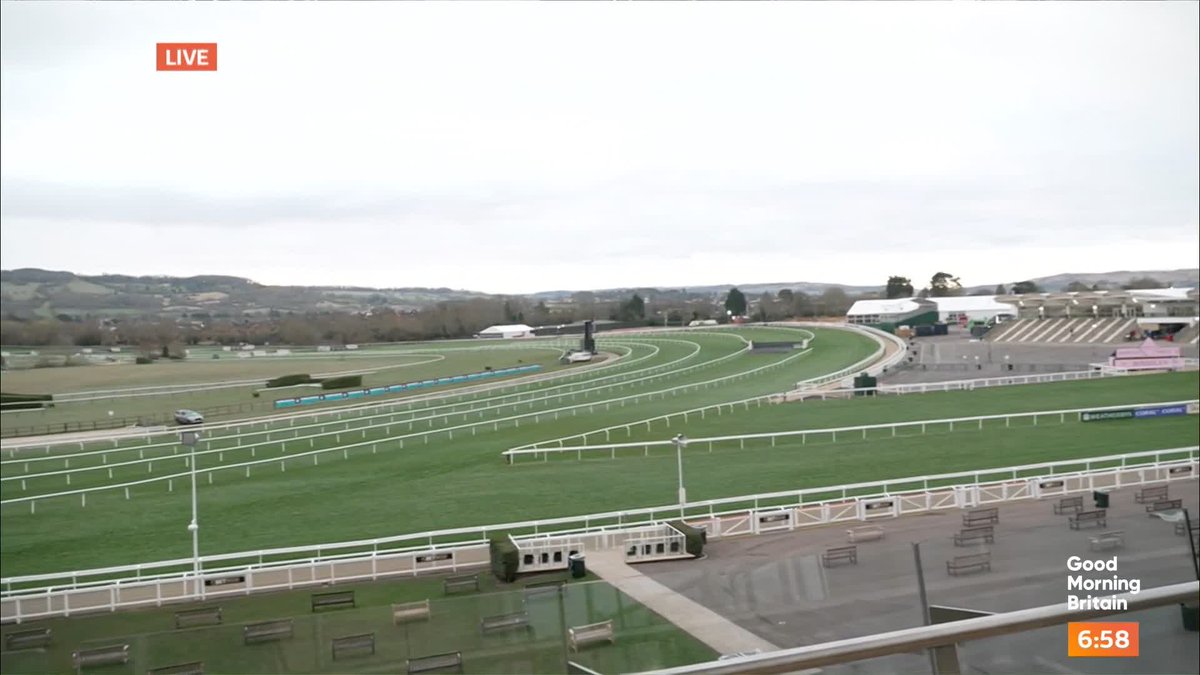 'It is set to be chilly!' @lauratobin1 is live from Cheltenham with the forecast for the week ahead.
