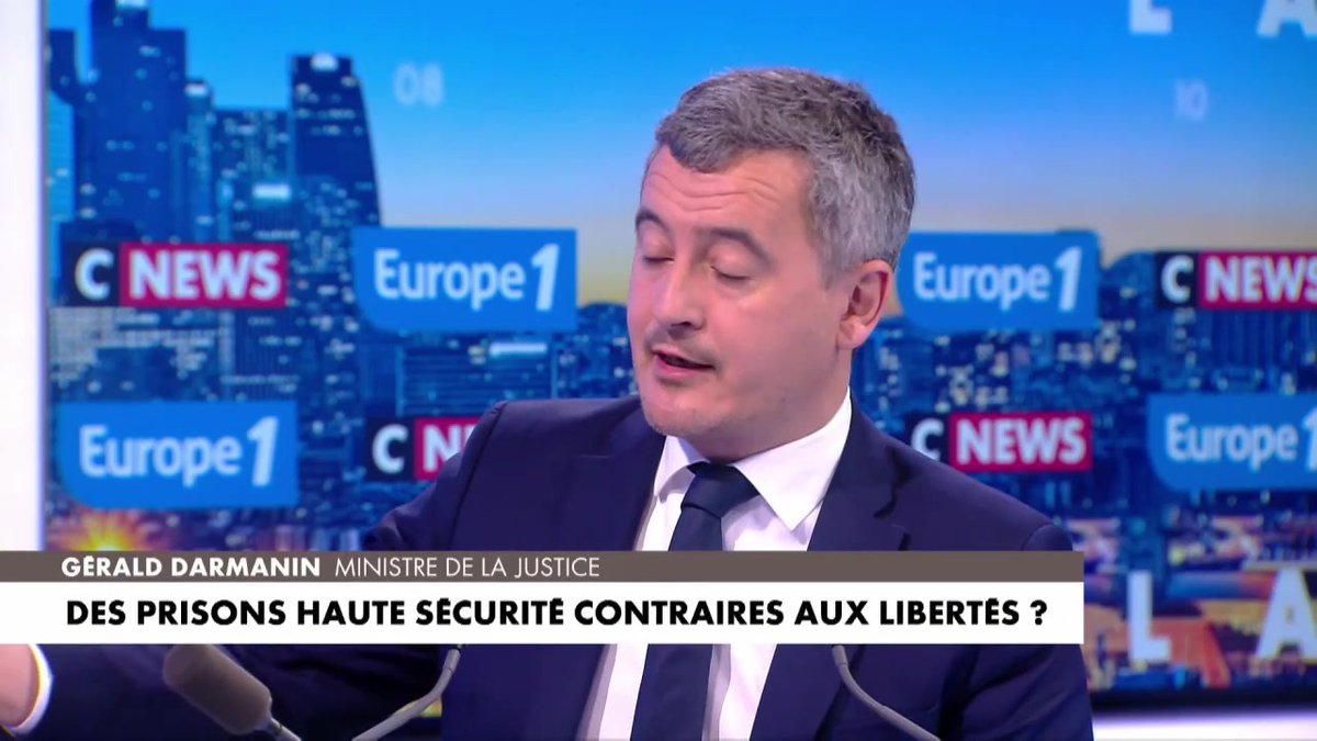 Lutte contre le narcotrafic : "L'Italie a inventé la mafia, mais elle aussi inventé l'anti-mafia et ça marche, donc ce qui marche en Italie peut marcher en France" déclare Gérald DARMANIN #LaGrandeITW #Europe1