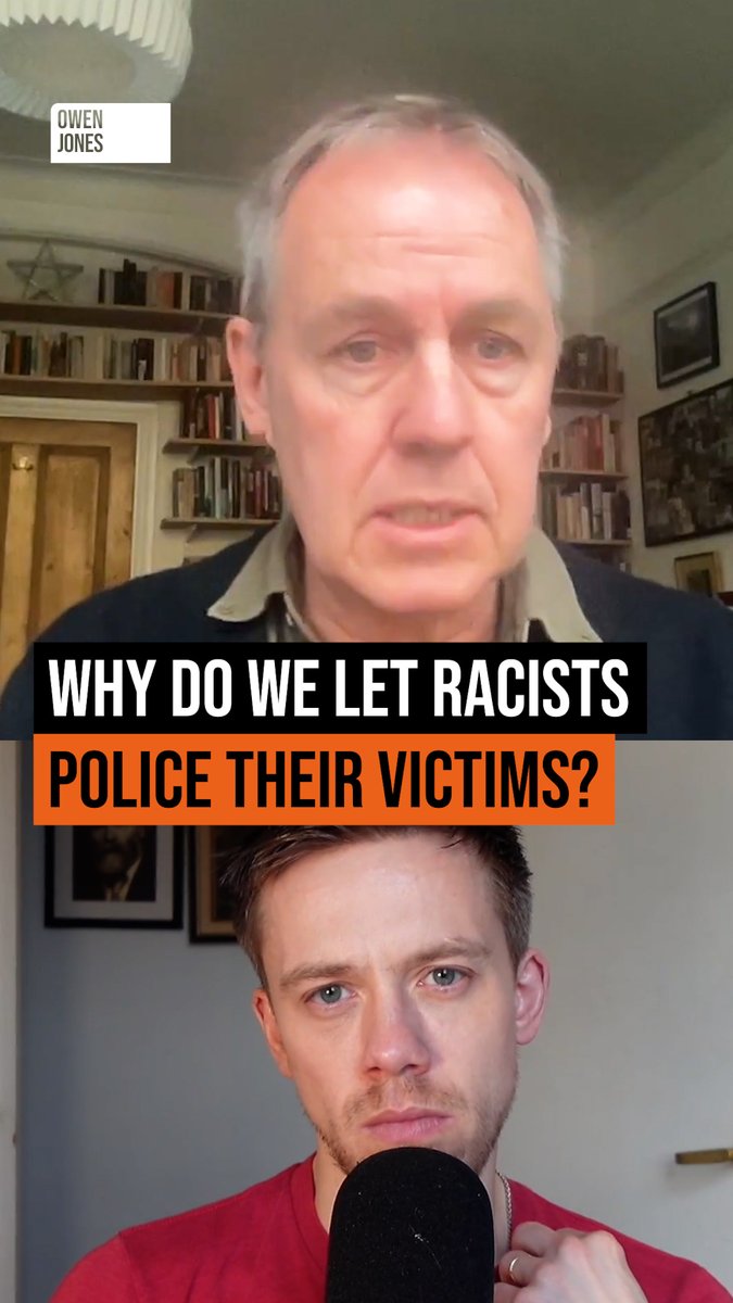 Why do we let racists police their victims - Palestinians? Why is that those suffering genocide who are constantly scrutinised - not those committing or supporting genocide? Devastating from Richard Sanders