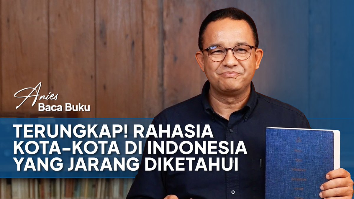 Kota bukan sekadar ruang fisik, tetapi tempat di mana sejarah, budaya, dan kehidupan warga berkelindan. #AniesBacaBuku kali ini membahas buku Kota-Kota Indonesia: Pengantar untuk Orang Banyak karya @MKusumawijaya. Selamat menyimak!