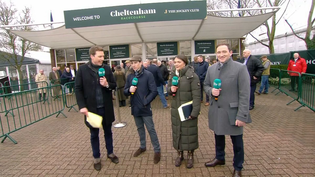 Harry Skelton is still in fine spirits despite suffering quite a shiner 🤕 #ITVRacing | #CheltenhamFestival | Oli Bell | Harry Skelton