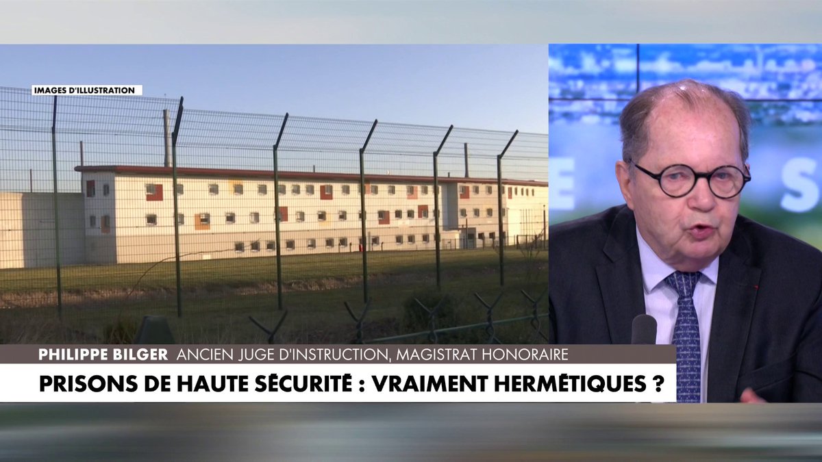 Philippe Bilger : «Il faudrait interdire en prison tout ce que la vie libre permet» #MidiNews