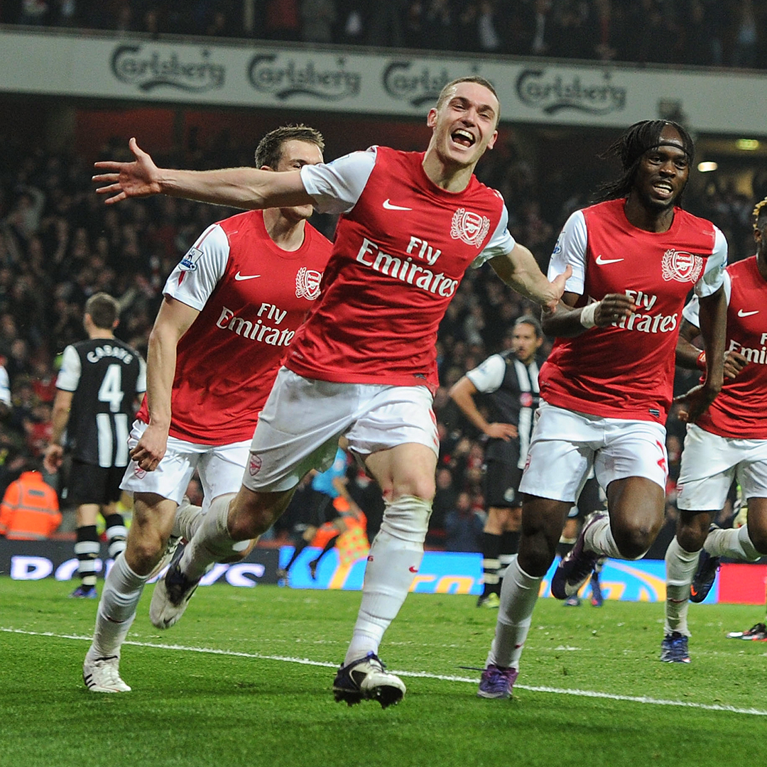 On this day in 2012... Thomas Vermaelen sends Emirates Stadium into a frenzy with his 95th-minute winner 🔉