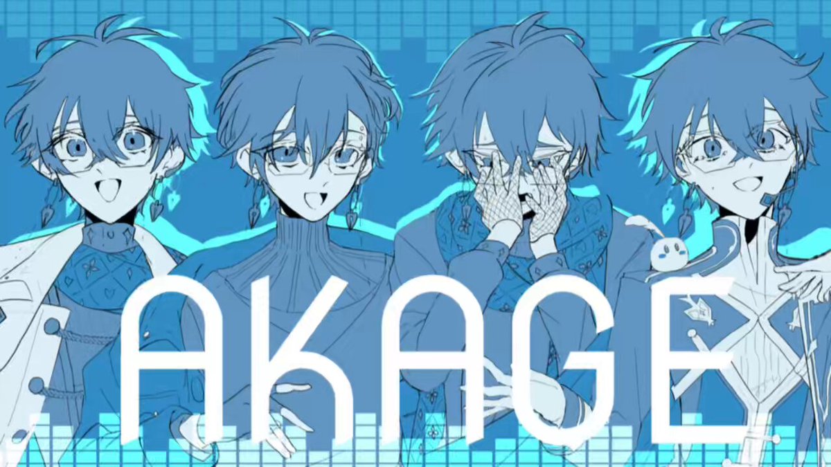 #Ikenography 【手描きNIJISANJI EN】AKAGE meme [Ike Eveland]