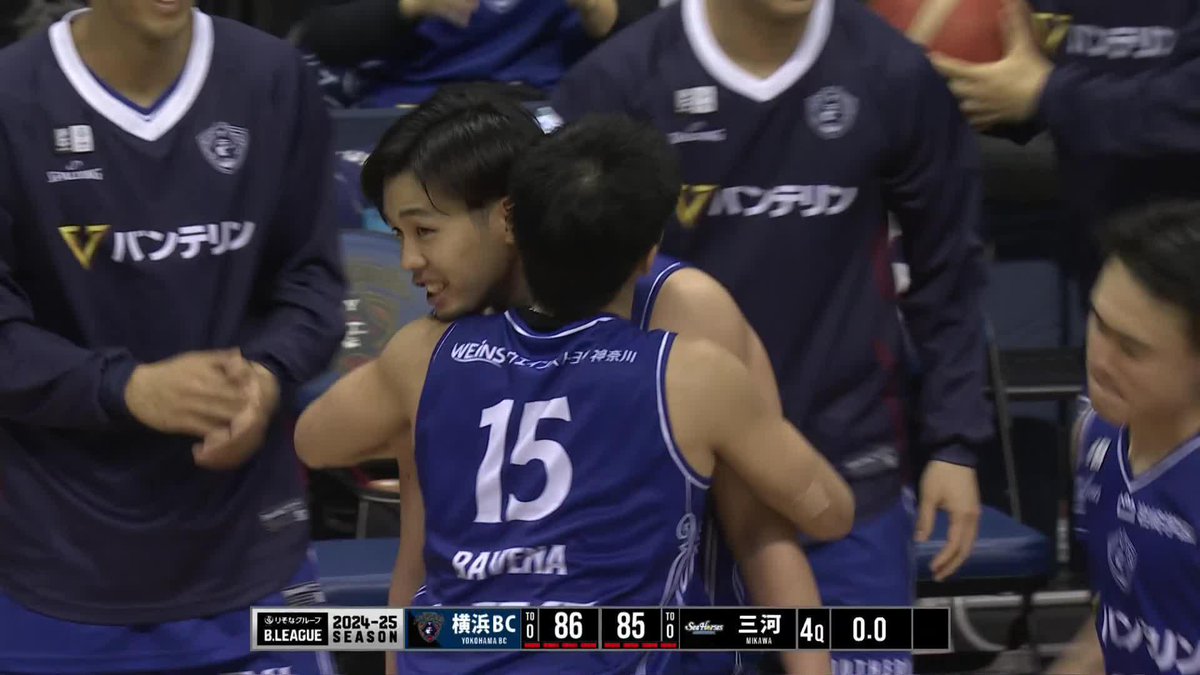 試合残り6.1秒から...。 #4 イングリスのクラッチショットが決まり、横浜BCが三河に逆転勝利!!! 横浜ビー・コルセアーズ 📡バスケットLIVEで見逃し視聴 #Bリーグ #りそなグループ