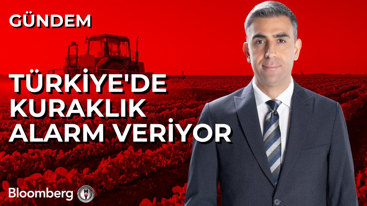 📍 Türkiye'de kuraklık alarm veriyor.