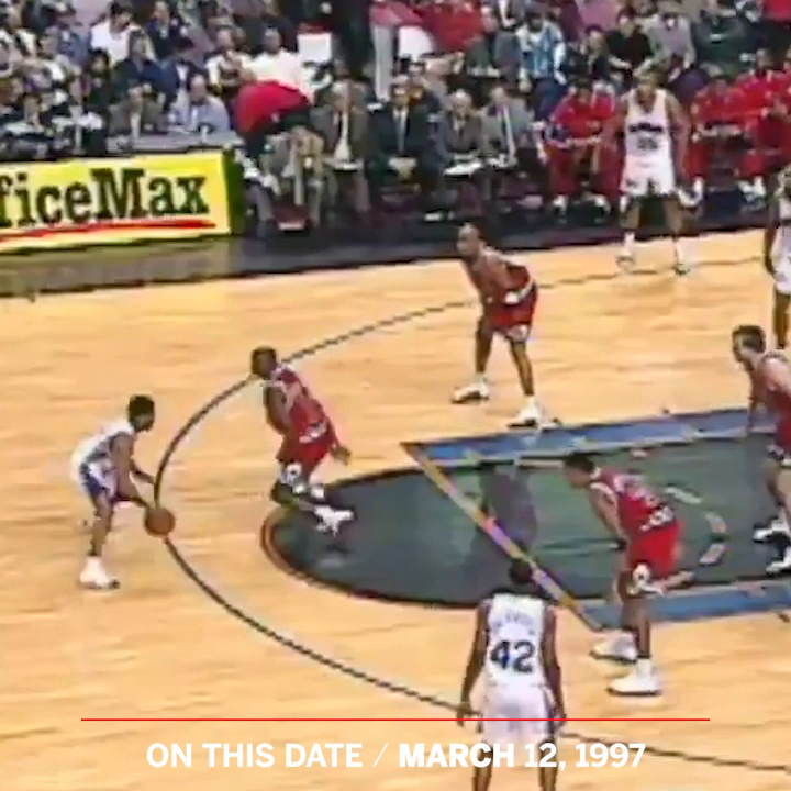 28 years ago Allen Iverson crossed up Michael Jordan