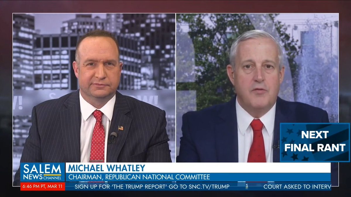 The American people know the Democrats have no plan! "They are definitely rudderless right now." - Parody Michael Whatley