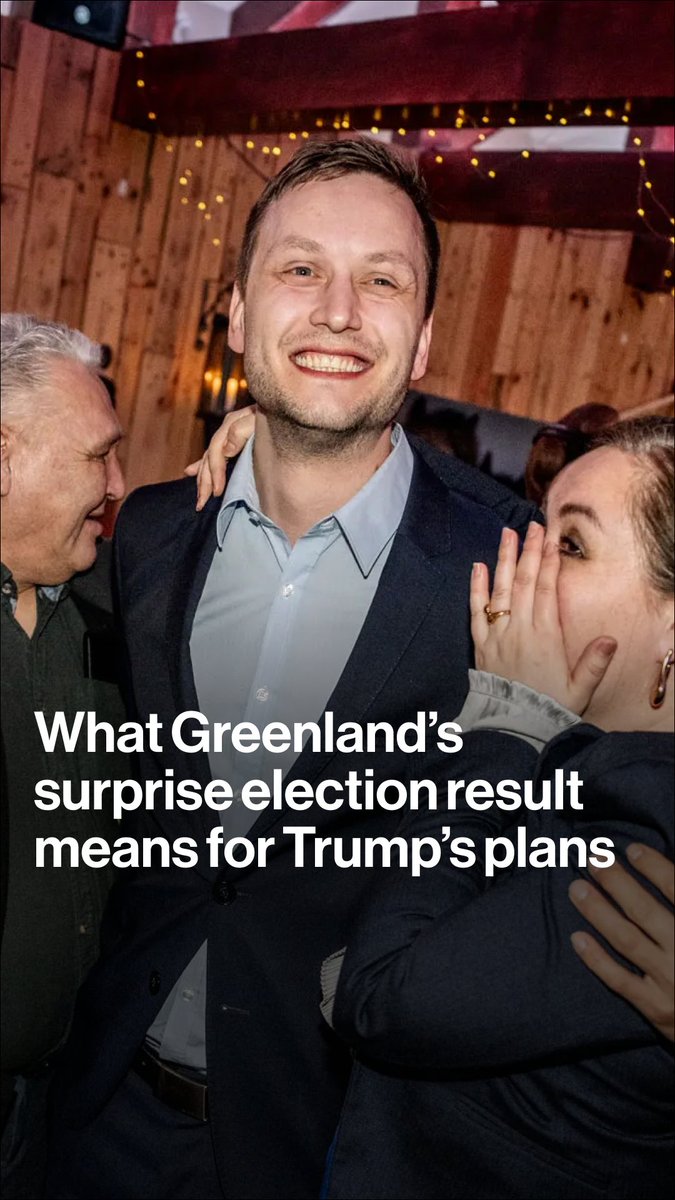 Greenland’s voters unexpectedly picked a party backing a slower approach to independence in an election overshadowed by Donald Trump’s plans for the island Sanne Wass has the latest from Nuuk