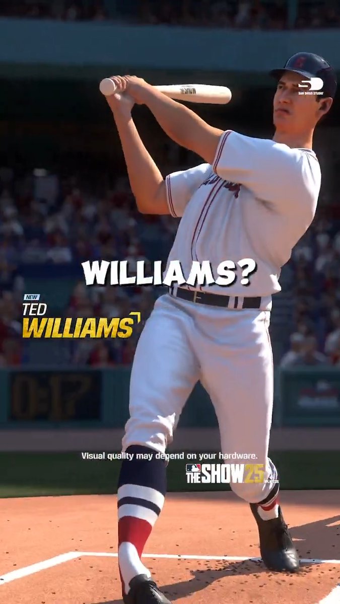 Forge your journey with 200+ Legends*, including Ted Williams, Manny Ramirez, Roger Clemens, James “Cool Papa” Bell, and more. Pre-order at - Available March 18 *Internet connection required to unlock.