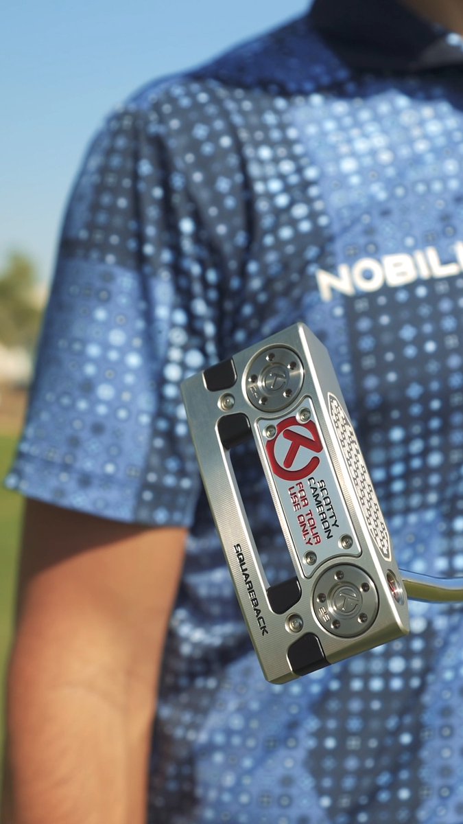 I like how it feels. This is probably the most soft, so I get a lot of feedback from that" DP World Tour players @ewbof, @niklasnorgaard_, @jordansmithgolf and Matteo Manassero on the new #ScottyCameron Studio Style Tour models.