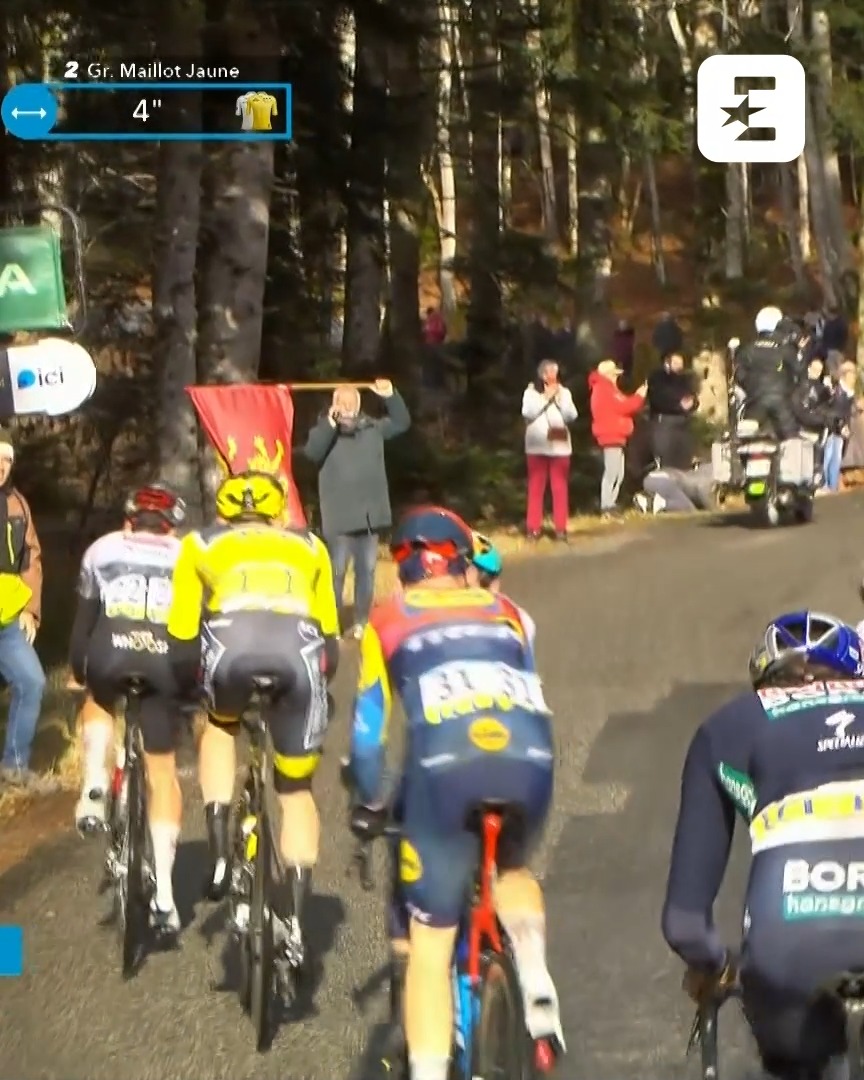 João Almeida🇵🇹 🇵🇹 🇵🇹 ENORME apanha Vingegaard e ganha a etapa 4 do Paris-Nice!