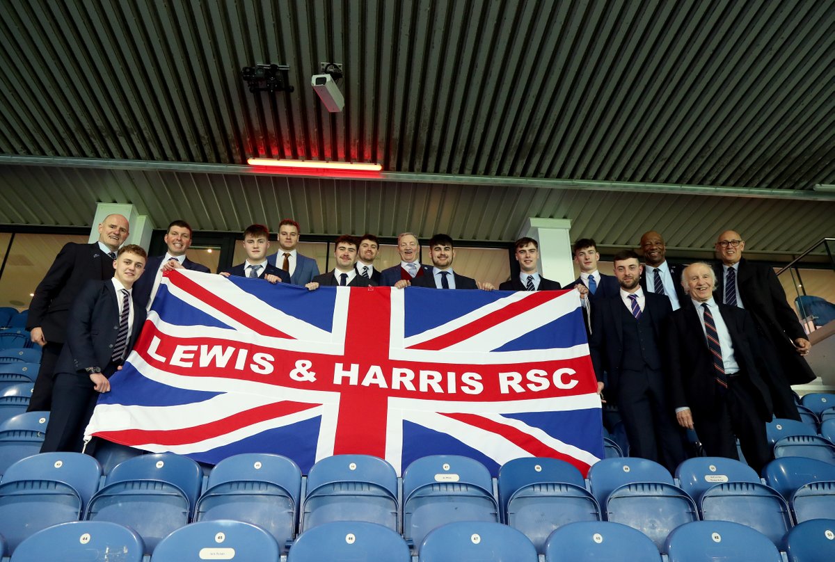 ๐ Members of the Lewis & Harris RSC (Lewis & Harris RSC), the largest Rangers Supporters Club in the world, recently had their annual Ibrox visit - making the long round trip to support the team from the stands.