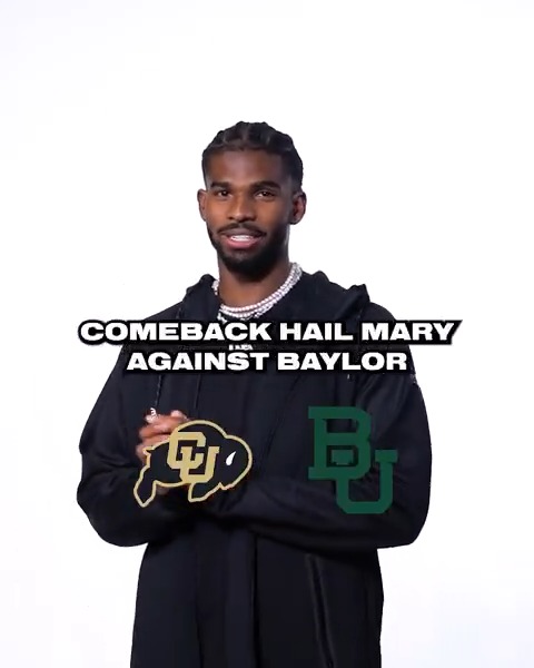 .Shedeur Sanders breaks down his legendary Hail Mary ⌚️😤