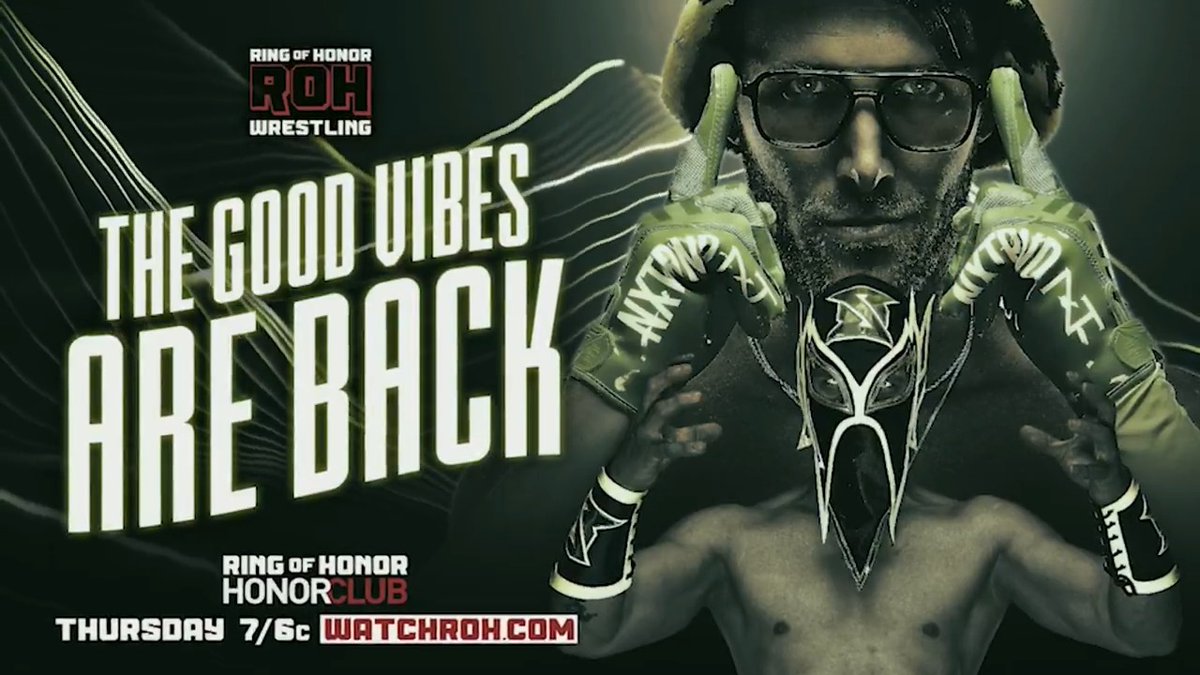 I can confirm that “Kneehab” has been completed! Now back to the mission. To be a champion again, and to bring the good vibes back to ROH - Ring of Honor Wrestling and All Elite Wrestling. Let’s roll snakeman! Viper Perabo 🇵🇷🐍👑
