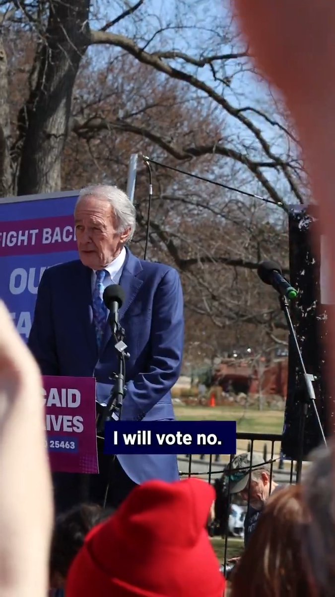 We need to save our health care. I voted NO on RFK Jr. I will vote NO on FDA Commissioner. I will vote NO on NIH Director. I will vote NO on all of Trump's nominees. And I will vote NO on a funding bill that is nothing more than a giveaway to Elon Musk and Republicans.