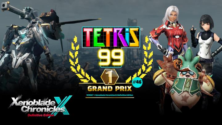 The next #TETRIS99 Grand Prix is a fight for survival! Starting this Friday, March 14th, you can earn an exclusive theme based on #XenobladeChroniclesX Definitive Edition. Tetris Play with #NintendoSwitchOnline: