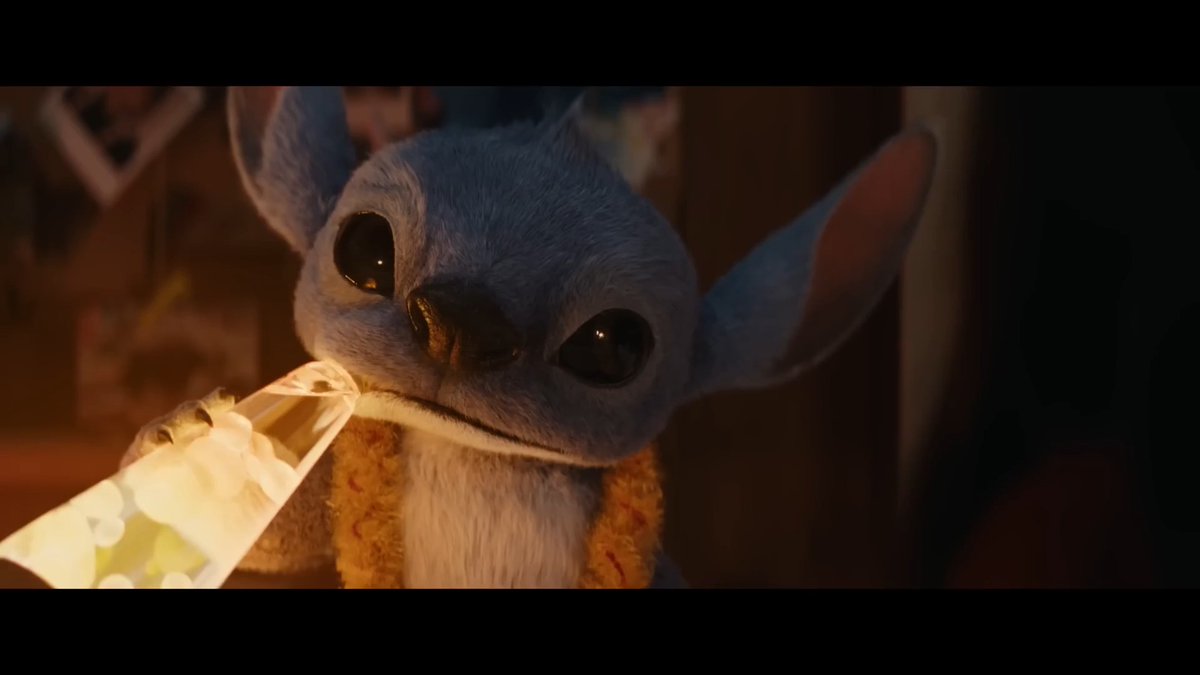 "...You sure that's a dog?" 👀 The cute and fluffy Stitch causes out-of-this-world mayhem in the latest trailer for the live-action version of Lilo & Stitch, in theaters on May 23.