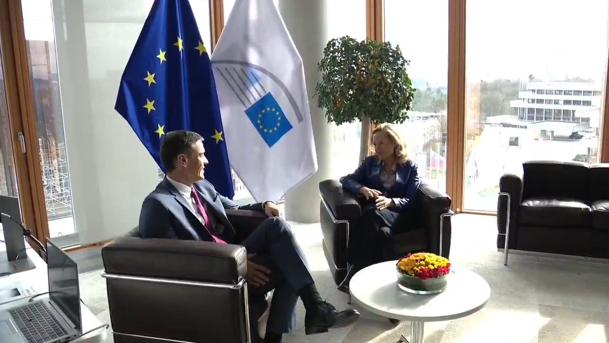 Con la presidenta del European Investment Bank, Nadia Calviño, he destacado la capacidad financiera del Banco Europeo en el impulso de la industria de seguridad y defensa europea en un momento clave. El BEI es primordial para financiar todas las prioridades estratégicas de la UE, en particular, las relacionadas con los bienes públicos europeos.