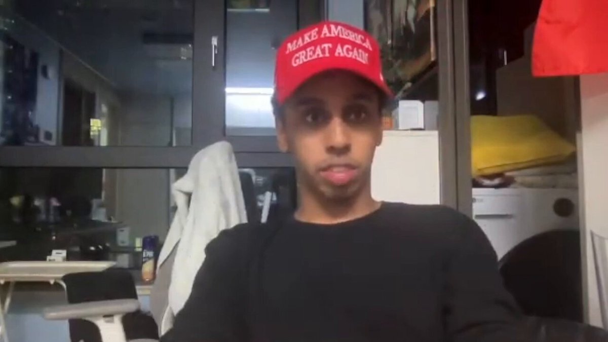 Johnny Somali says he has no remorse, self-worth, or even self-preservation. He is a "bastion of evil." So, #johnnysomali, why give you money and support if you think you're worthless anyway? Will you self-preserve with money or support, if you have no sense of self-preservation?