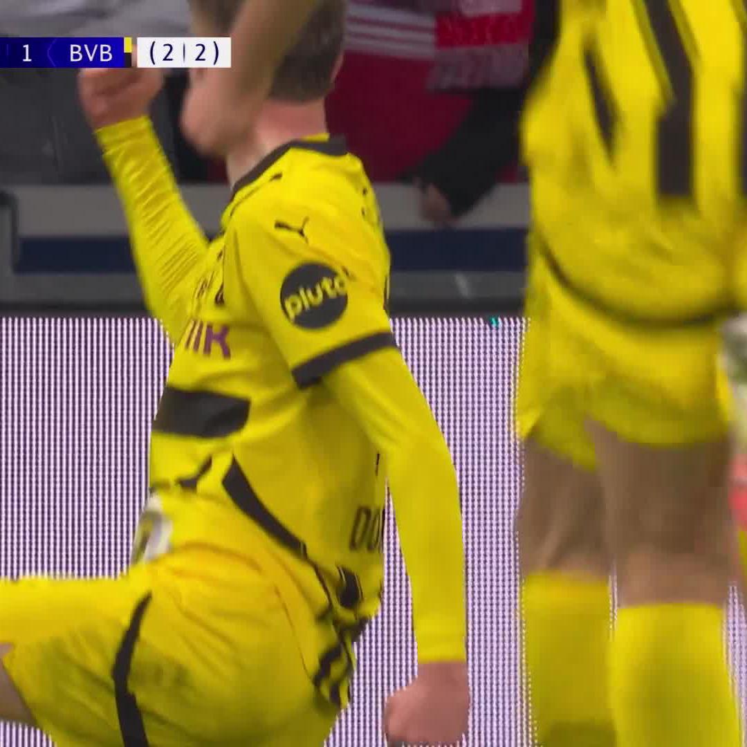Dieses Super-Tor von Maxi Beier katapultiert den BVB ins #UCL-Viertelfinale 🔥 #DAZNmoment #LOSCBVB