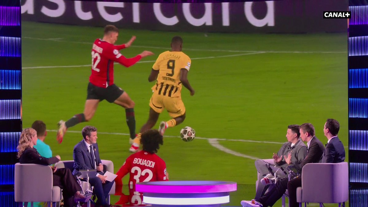 Ce pénalty litigieux sifflé pour le BVB face au LOSC. Votre avis ? 🤔 🎥 CANAL+ Foot