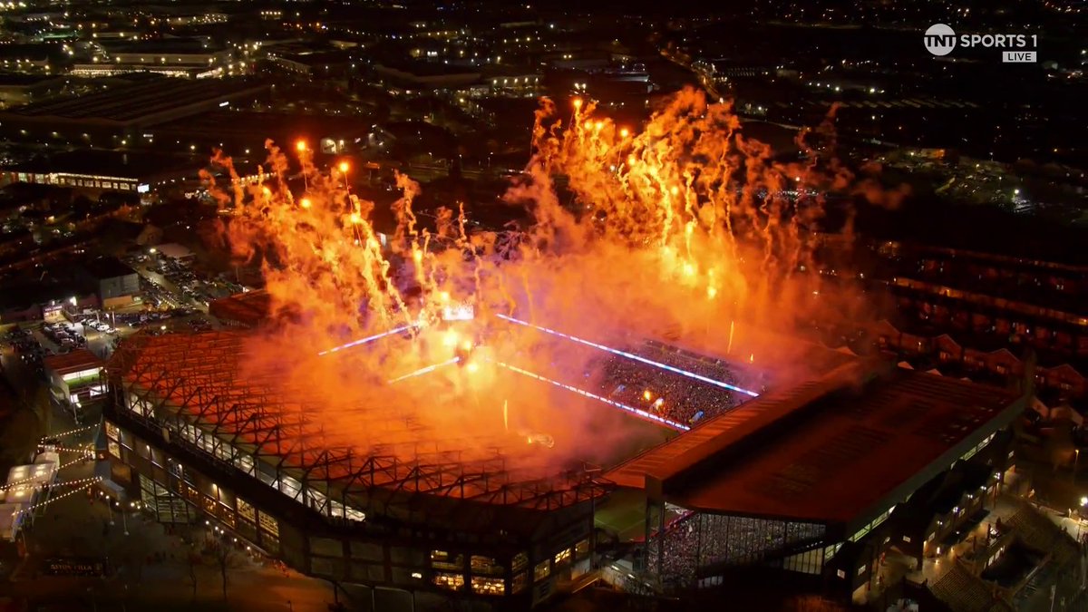 Villa Park is ready as Aston Villa host Club Brugge in the Champions League Round of 16 🤩 📺 TNT Sports & discovery+ UK