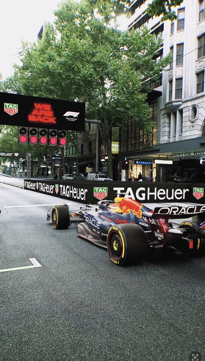 We have arrived in Australia, and the countdown to lights out has begun. Oracle Red Bull Racing is preparing for the @f1 season opener, taking to the streets ahead of this weekend’s highly anticipated Grand Prix. #TAGHeuer #Formula1 #AustralianGP
