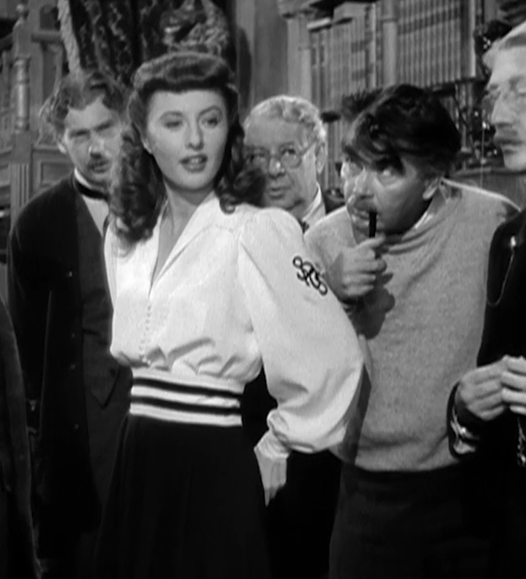 BALL OF FIRE ('41) introduced Billy Wilder to Barbara Stanwyck who was so impressed with her work, he would later offer her the role of Phyllis Dietrichson in DOUBLE INDEMNITY ('44). See Ball of Fire tonight at 8pm ET as we continue our Star of the Month spotlight on Stanwyck.