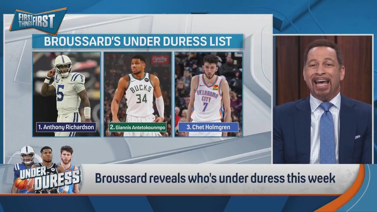 “Anthony, he is coming to take your job. He is coming to take your team. He is coming to put you on the bench. So what’re you gonna do? … You gotta start now… I believe in you!” Chris Broussard puts Anthony Richardson #1 on the BUD list 👀
