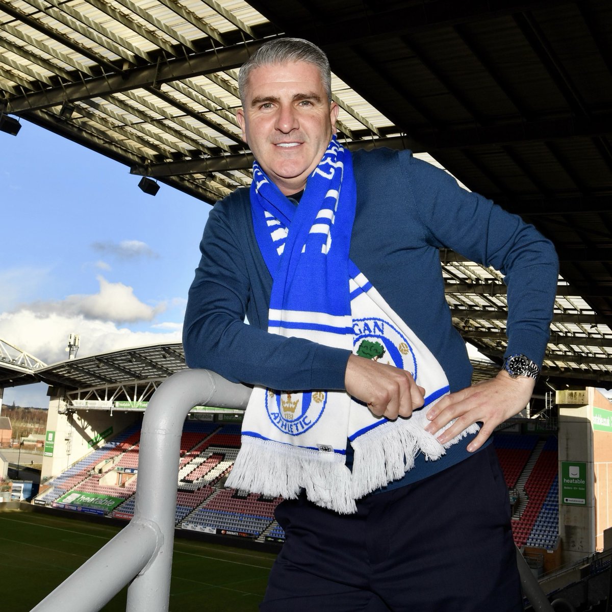 A message from Ryan Lowe to the Tics supporters. 🗣️ He knows the lingo already! 💙 #wafc 🔵⚪️